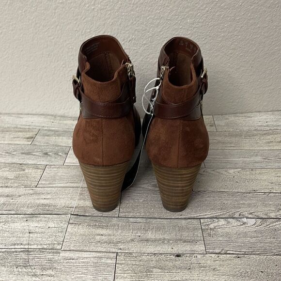 Dr Scholl’s Brown Wedge Booties Size 11 NWT - Picture 5 of 15